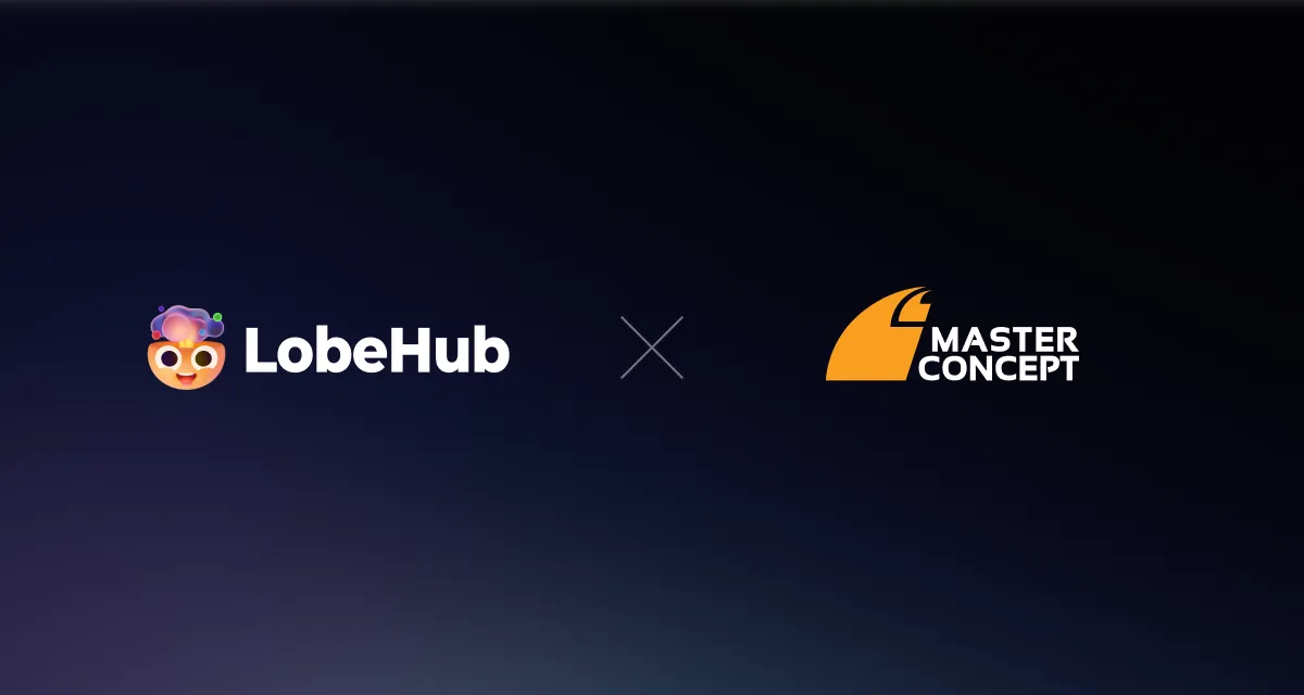 Samenwerken om de toekomst te creëren: Master Concept en LobeHub sluiten een strategisch partnerschap