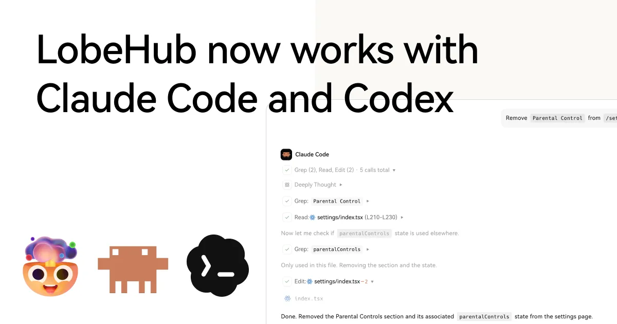 LOL #8 - Control Coding Agents from LobeHub, Two New Models, and a CLI Home